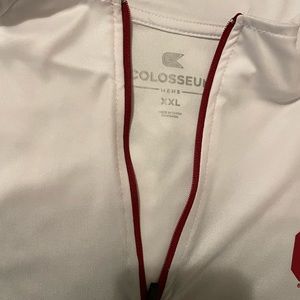 Men’s Oklahoma University 3/4 zip lightweight sport shirt. Size XXL.